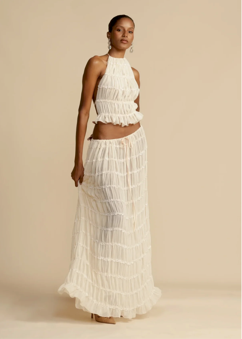 Rosalie Pleated Set