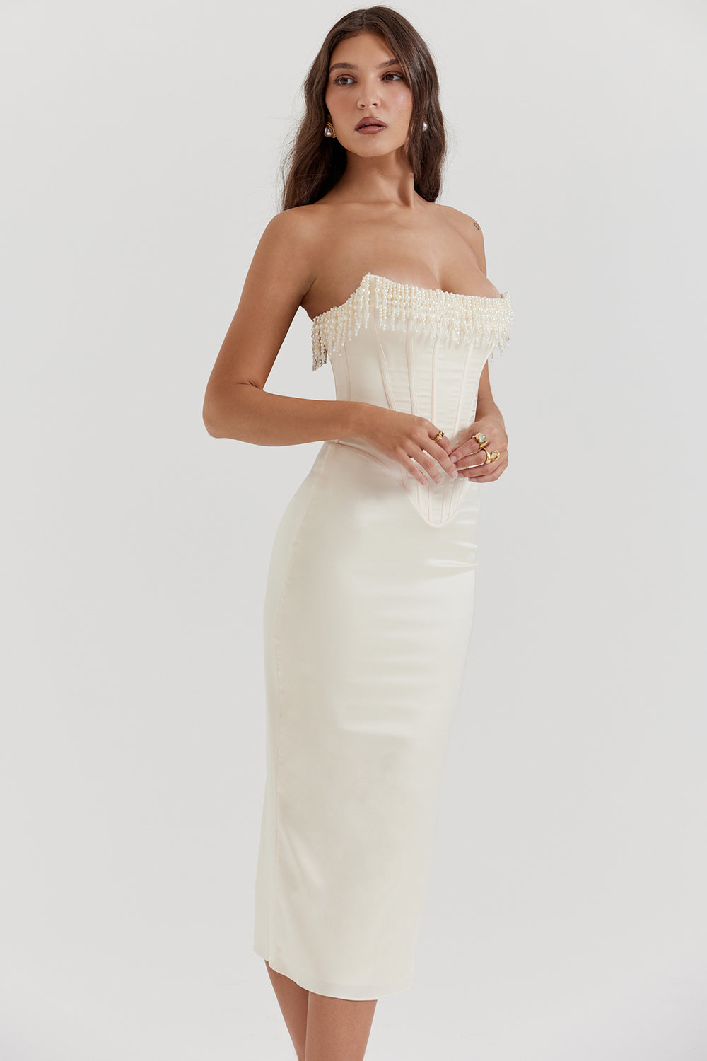 Stylova™ | Lunar Glow Dress