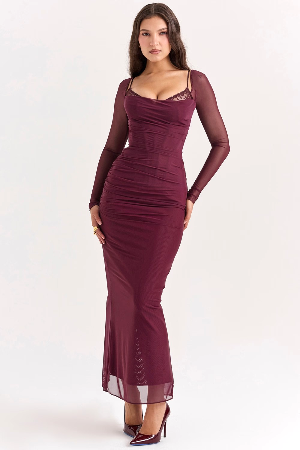 Stylova™ | Mystic Elegance Maxi Dress