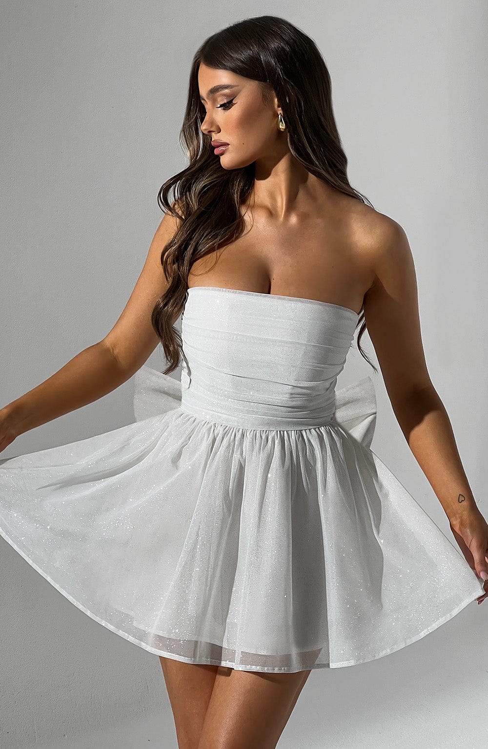 Elegant Sparkle Mini Dress