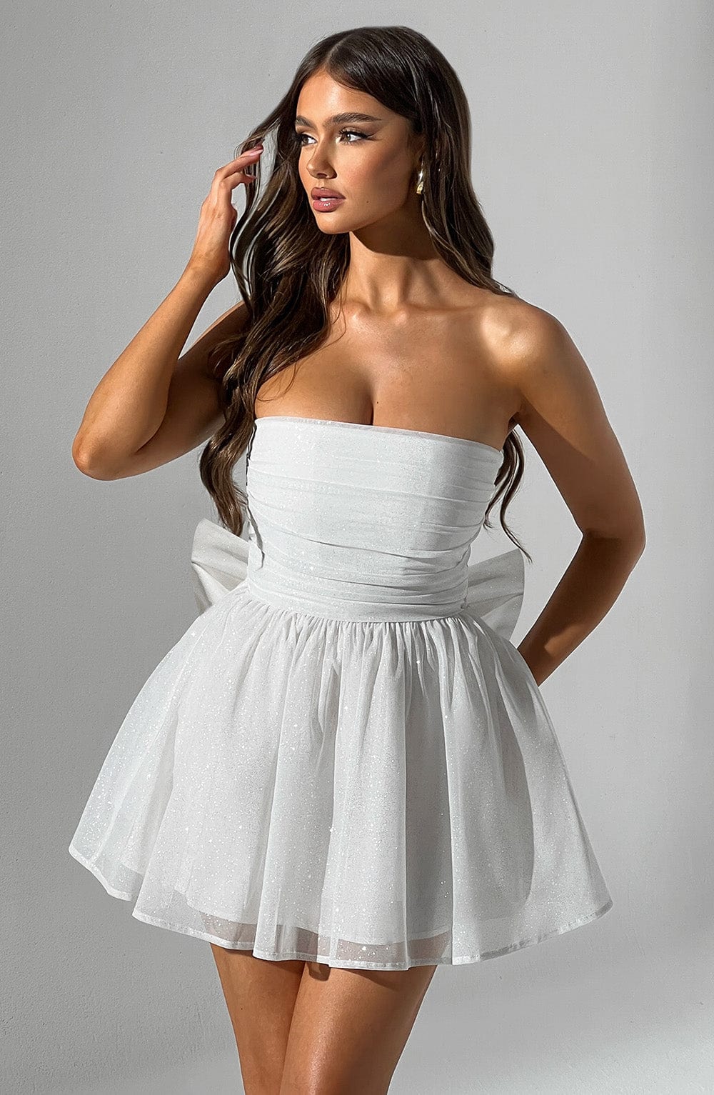 Elegant Sparkle Mini Dress